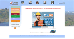 Desktop Screenshot of capeb-paysdelaloire.fr